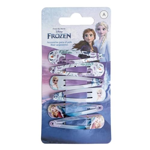 ACCESSOIRES CHEVEUX CLIPS 6 PIÈCES FROZEN