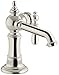 KOHLER K-72762-9M-SN Artifacts Single-handle bathroom sink faucet, Vibrant Polished Nickel