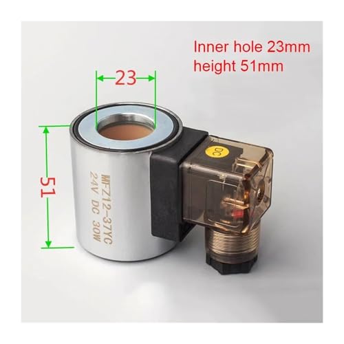 Bobine d'électrovanne hydraulique MFB12-37YC 220V CA 24V CC pour distributeur