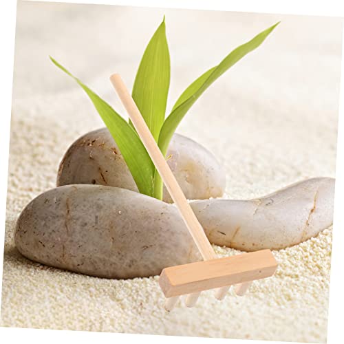 VICASKY 15 Peças Ancinho De Areia Plantas Decoração Brinquedos De Mesa Micro Decoração Ancinho Peque