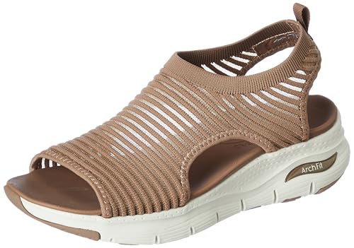 Skechers-Womens Fashion Sandals-ARCH FIT - SHEER CATCH-119461-MOC-8 (B0D7VZL51V) Amazon Price History, Amazon Price Tracker