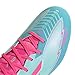 Adidas Unisex-Adult F50 League Messi Firm Ground/Multi Ground, Flash Aqua/Lucid Pink/Lucid Cyan, 12.5