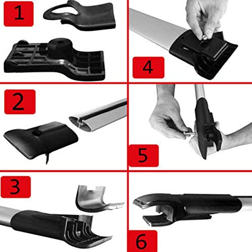 TYYLDZ Barre Portapacchi per Audi Q3 SUV 2012 2013...