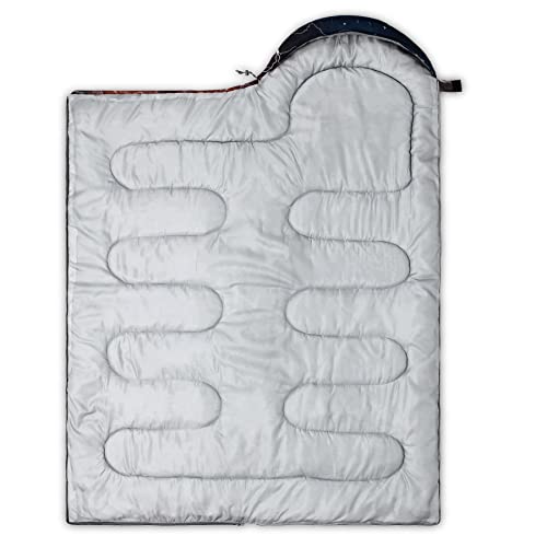 Image of QOOMO Axolotl Cute Camping Sleeping Bags,3 Season Warm & Cool Weather,Lightweight,Waterproof Sleeping Bags for Adults & Kids,Traveling,and Outdoors