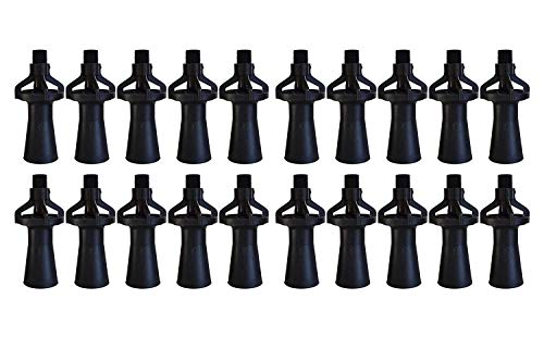 Image of Eductor Nozzle - BSPT Fluid Mixing Eductors - Glass Reinforced Polypropylene - Minimal Maintenance and Clog Resistant Tank Mixing Agitation Nozzles - 3 /8 inch (20 Count)