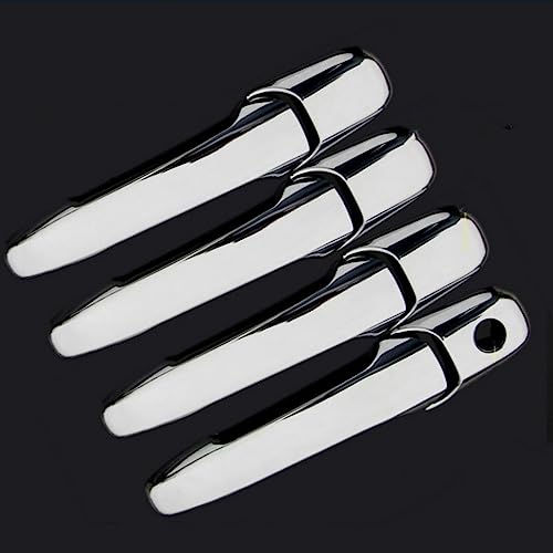 Autocollant poignée de porte Ford Edge 2007-2010 chrome noir