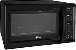 FISCHER FORNO ELÉTRICO BANCADA POP GRILL 44L BLACK 127V 34313-94808