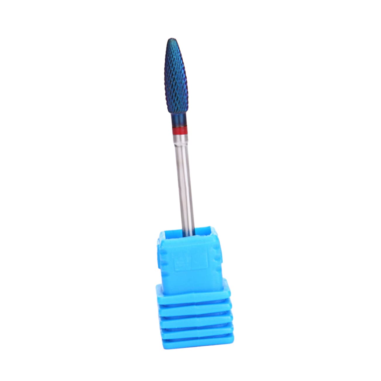 Healeved 2pezzi Punta Per Trapano Unghie Acciaio Tungsteno Strumento Di Lucidatura Per Nail Art Testa Di Macinazione Resistente e Compatta Per Unghie e Morta Per Manicure e Pedicure