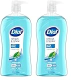Dial Body Wash, Refresh & Renew Spring Water, 32 fl oz (Pack of 2)