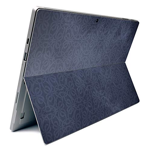 Image of MightySkins Carbon Fiber Skin for Microsoft Surface Pro 7 - Charcoal Lattice | Textured Carbon Fiber Finish | Easy to Apply, Remove, and Change Styles | Made in The USA