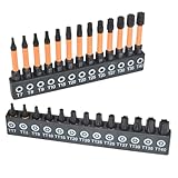Set Con Supporto Magnetico 1/4 Pollice Bit Set Per Cacciavite A Batteria Con Supporto Magnetico Bit Multi-Size 26pcs Bit Set