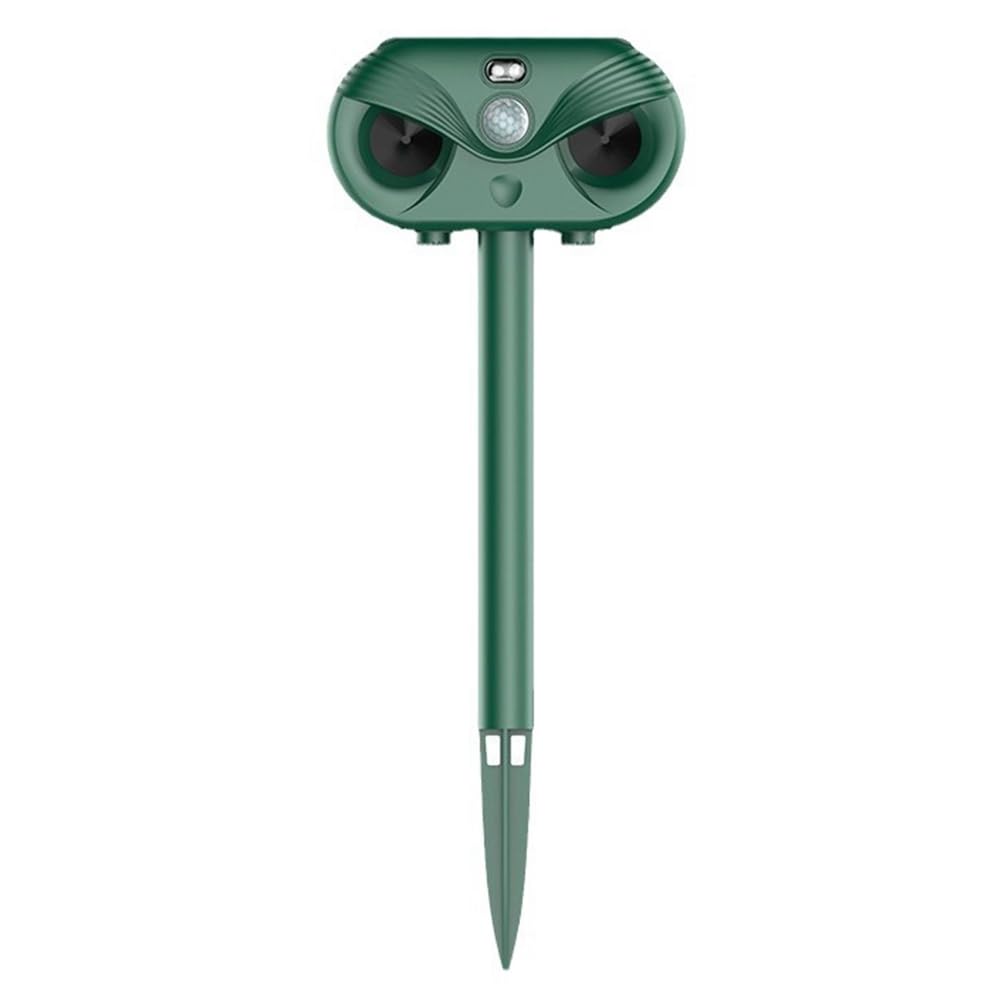 CTRLZS New Outdoor Solar Flash Mouse Repeller Snake Repeller Animal Repeller Ultrasonic Bird Repeller Vegetable Garden