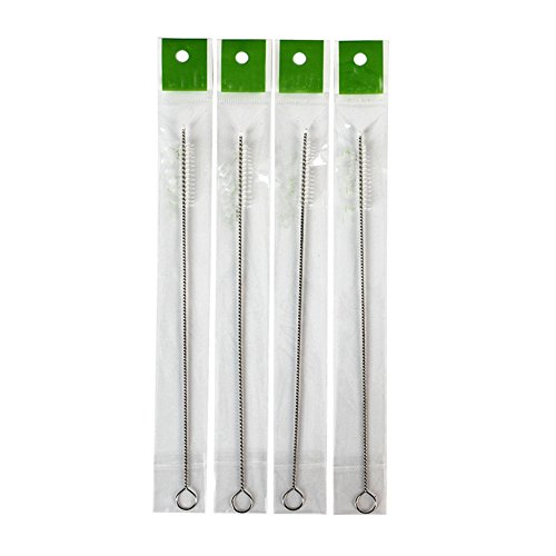 5pcs Nylon Straw Cleaners cleaning Brush for Drinking pipe stainless steel by Haushältsg Egen Stationery