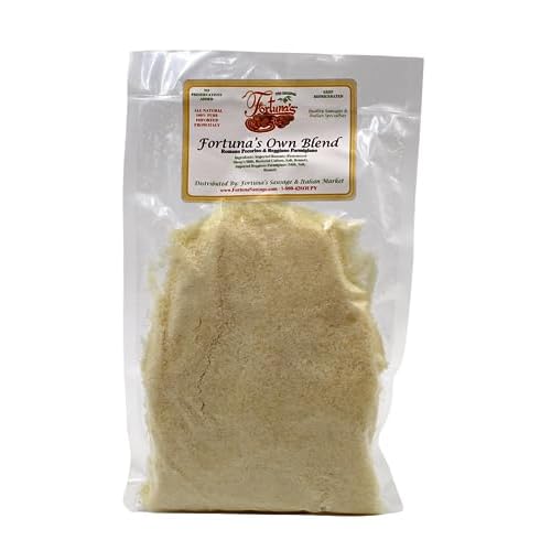 Fortuna's Grated Cheese Blend - 8oz Bag of Parmigiano & Romano Pecorino Cheese Imported from Italy - Perfect for Pasta, Pizza, and More!