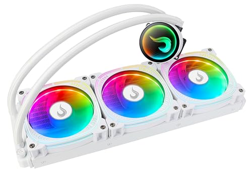 Water Cooler Branco 360mm | Rise Mode | Frost Pro Argb