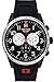 Produktbild Swiss Alpine Military by Grovana Herrenuhr Chrono 10 ATM mit Silikonband (Black/Schwarz - 9877SAM)