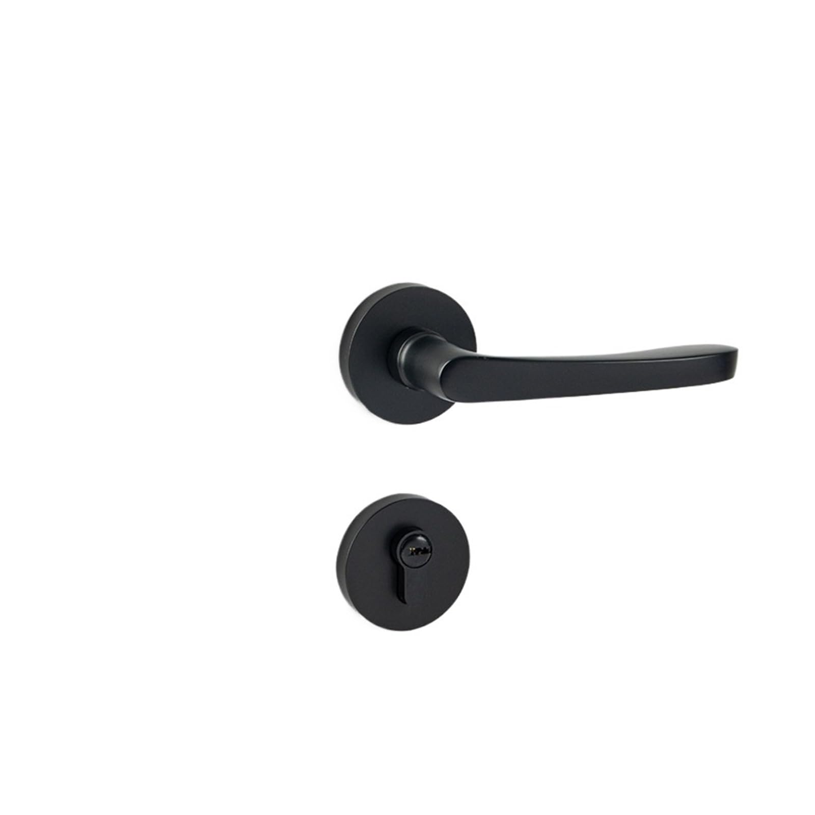 Aepqbgqj One Color Minimalist Pure Copper Door Lock For Bedroom Silent, Magnetic