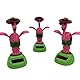 3 Stück Auto Armaturenbrett Ornament,Auto Armaturenbrett Dekoration Solar Tanzende Flamingo Spielzeuge Solar Spielzeug Wackelfiguren für Autoinnenraum Home Office Desk Decor