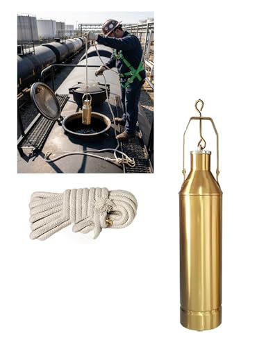 Ręczny zestaw do próbkowania cieczy miedzi, wydajne narzędzie do pobierania próbek oleju do laboratoriów, fabryk i worhopów, 300 ml, 500 ml, 1000 ml (500 ml/0,13 gal)