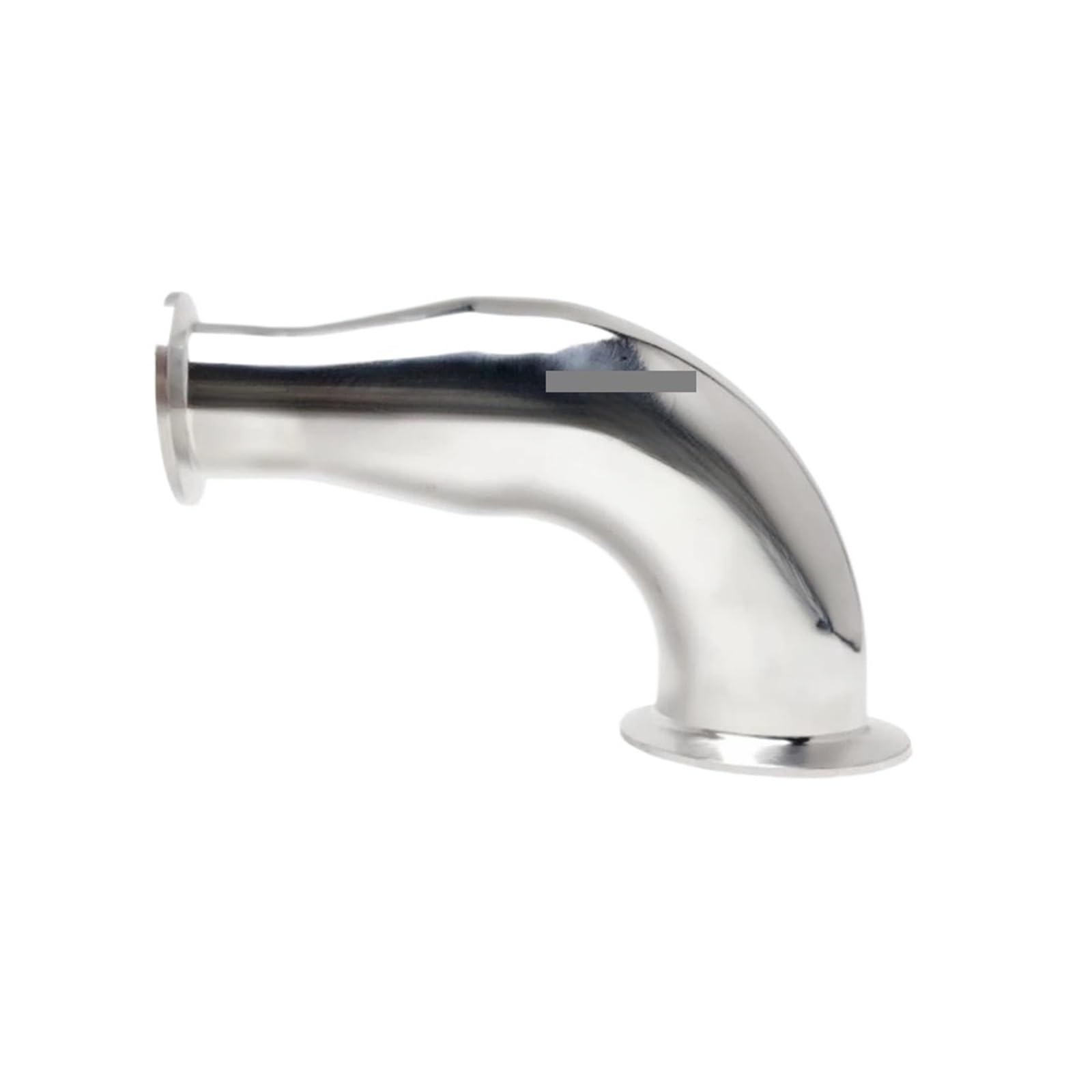 AARTERZZA TC106mm to TC50.5mm Tri-clamp Reducing Elbow For Homebrewing Variable Diameter Elbow 304 Stainless Steel