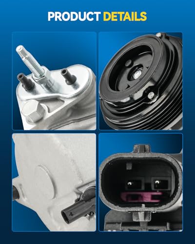 Image of PHILTOP NEW AC Compressor w /Clutch for Chevy Silverado 1500 2019 4.3L