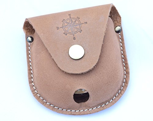 Neovid, bussola tascabile in ottone con incisione