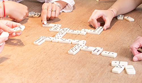 Engelhart Dominoes Set Tamaño Grande 10 mm Grosor miniatura 7