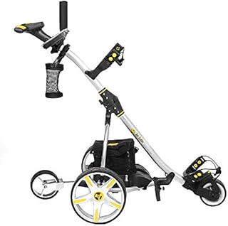 Bat-Caddy X3R Remote Control Cart w/ Free Accessory Kit, Silver, 35Ah SLA