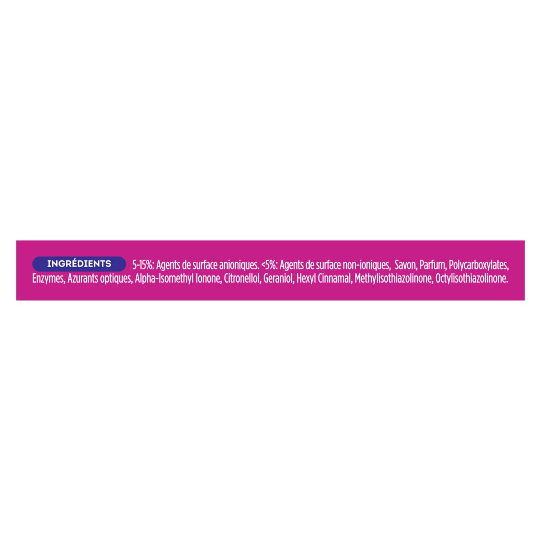 Omo Detergente líquido rosa lila blanco 2,646L – 63 lavados
