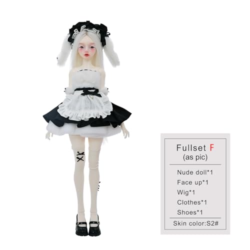 Muñeca Oueneifs 1/4 Libra BJD de Resina 44 cm miniatura 7