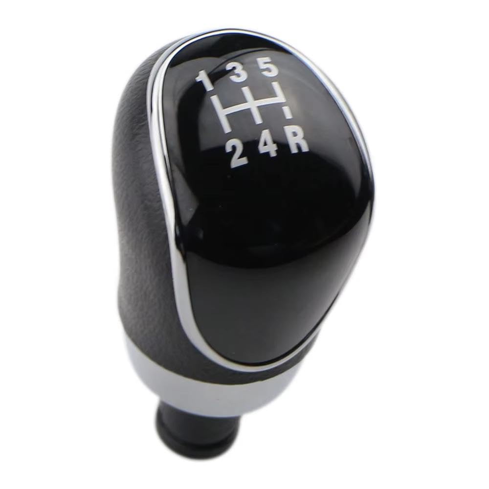 YDXHERTA 5/6 Speed Car Gear Stick Shift Knob for Focus MK2 MK3 for Fiesta MK7 for Mondeo MK4 for Kuga for Transit for Galaxy Auto Parts(5speed Black)
