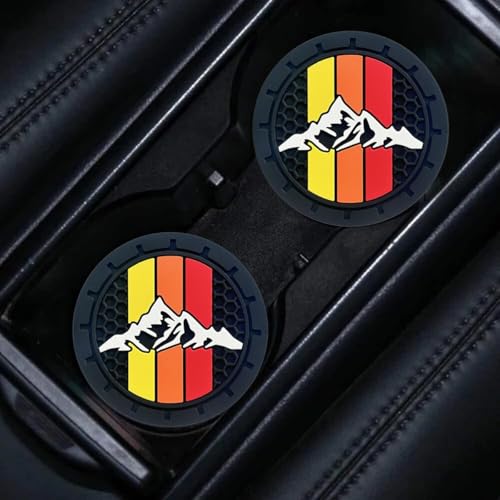 Portavasos de silicona para Toyota y camionetas, 2 piezas miniatura 2
