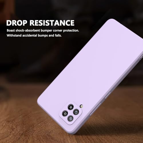 Image of for Samsung Galaxy A42 Case Purple, Scratch Resistant with Soft Touch, Slim Thin Phone Cover for Samsung Galaxy A42
