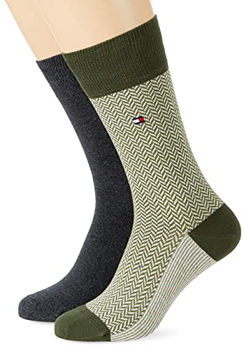 Tommy Hilfiger Herringbone Neppy Men's Socks
