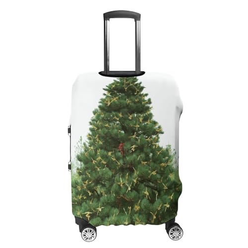 Garlad Pine Tree Luggage Cover, Washable Elastic Suitcase Cover Protector Fit 18-32 Inch Luggage4