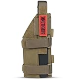 OneTigris Minimalist Pistol Holster for 1911 45 92 96 Glock (Coyote Brown)