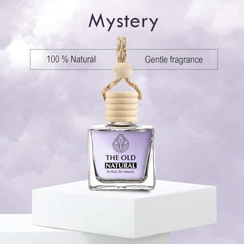 Image of Car Freshener with Essential Oils Fragrance in Glass bottle with Wooden Diffuser Lid | Expressions, Mystic Berry and Mystery Car Freshener Combo Pack of Boxes (10 * 3ml)