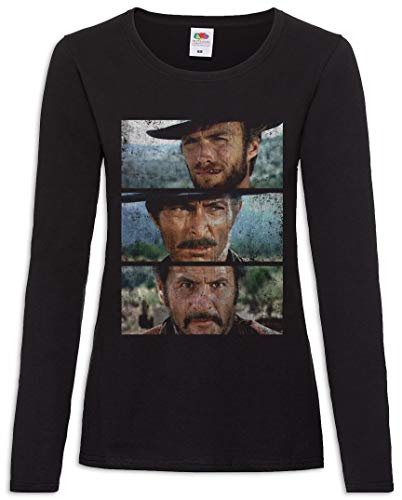 T-shirt à manches longues pour femme Urban Backwoods idéal pour un look ciné rétro décontracté