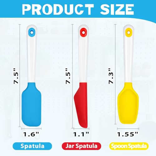 Webake WA24007 Mini Silicone Spatula Set thumb #2