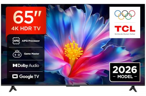 TCL 65P6L - Tv 65 Pollici Smart Tv 4K LCD DVB-T2 H.264, H.265...