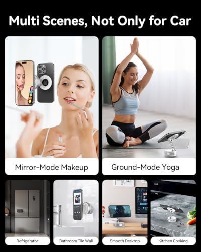 Image of MRGLAS 2026 Upgraded Vacuum Magnetic Phone Holders for Your Car