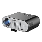 Simplebeam Native 720p Projector GP90, Portable Multimedia 3200 Lumens Video Projector 1280x800p Wide Screen Support 1080p with VGA USB HDMI for Home Theater Party