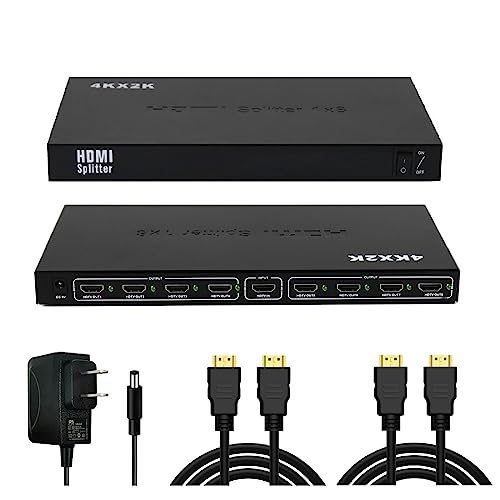 4K 2K HDMI分配器 8ポート ブラック 41JoVpS6B4L.jpg