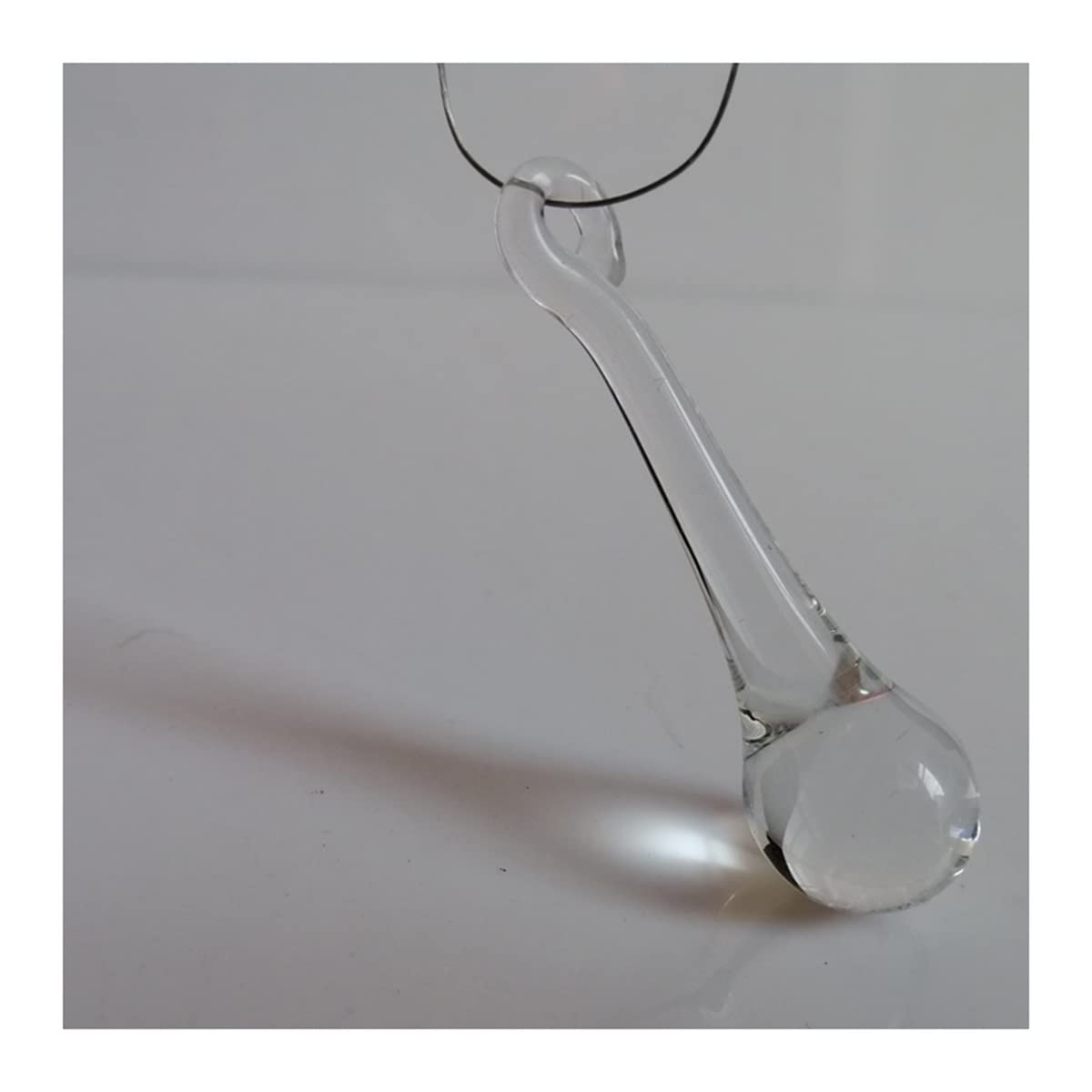 Artsim Clear Chandelier Crystal Prisms Pendants 10Pcs 53Mm Raindrop Crystal Prisms Pendant Chandelier Lamp Lighting Parts Crystals Lighting Lamp Replacement Parts (Color : )