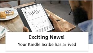Amazon Kindle Scribe (32 GB) - 10.2 300 ppi Paperwhite display, a Kindle and a notebook all in one, convert notes to text and share, includes Premium Pen