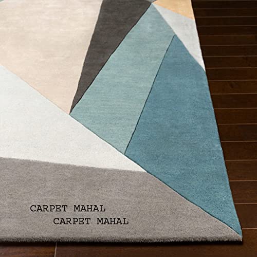 Image of Carpet Mahal Export Quality Handmade Tuffted Pure Woollen Carpet for Living Room Bedroom Size 12 x 18 feet (360X540 Cm) Color-Multi