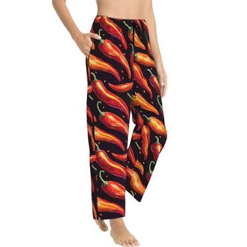 Pantalon de pyjama pour femme confortable et fluide pour nuits douces
