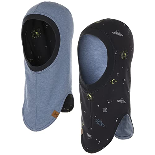 Preisvergleich Produktbild maximo Jungen Schlupfmütze Weltall wendbar-53 - Kindermode : Jungen