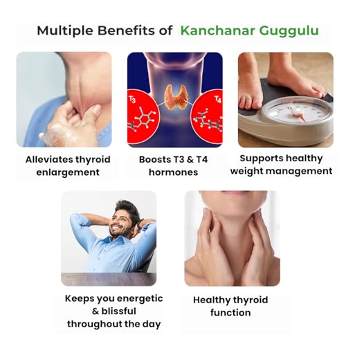 Kerala Ayurveda Kanchanar-Gugulu - 60 Nos.