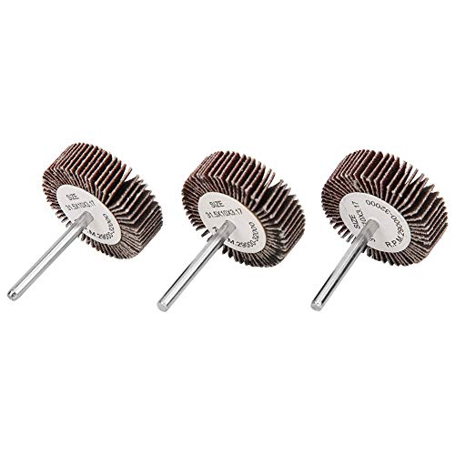 ZJchao Sanding Wheel, Wheel Sander 10pcs Sanding Flap Grinding Polishing Flap Disc Wheels Abrasive Sander for Electric Grinding and Polishing